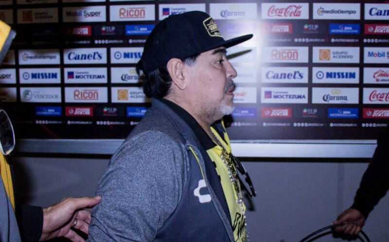 Diego Maradona es arrestado en México