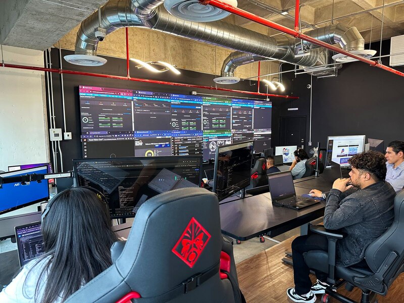 Centro de control de operaciones de seguridad