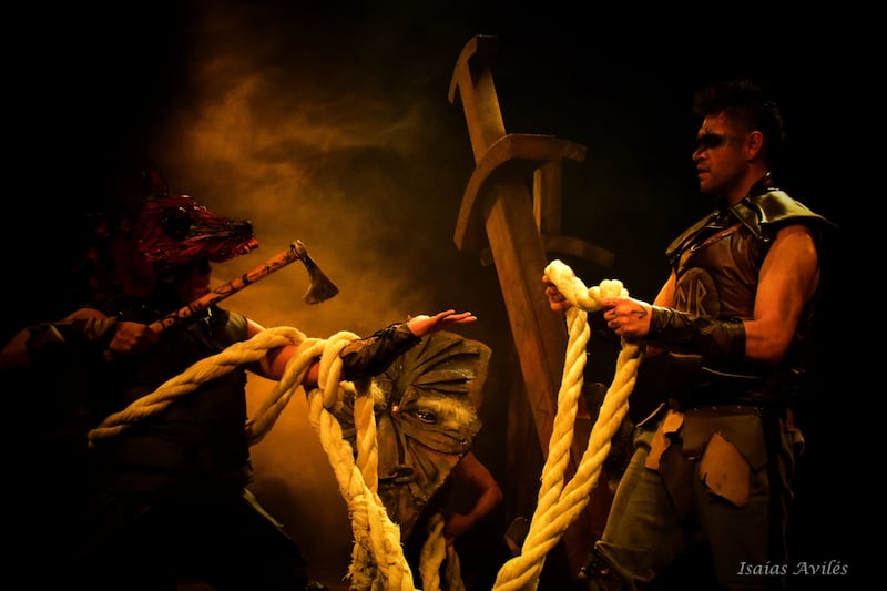 Escena de "Fenrir, el dios lobo"