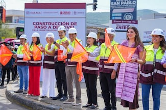 Inicia construcción de paso a desnivel en Oaxaca con inversión de 271 millones de pesos