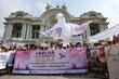 Marcha por la Muerte Digna en la Ciudad de México