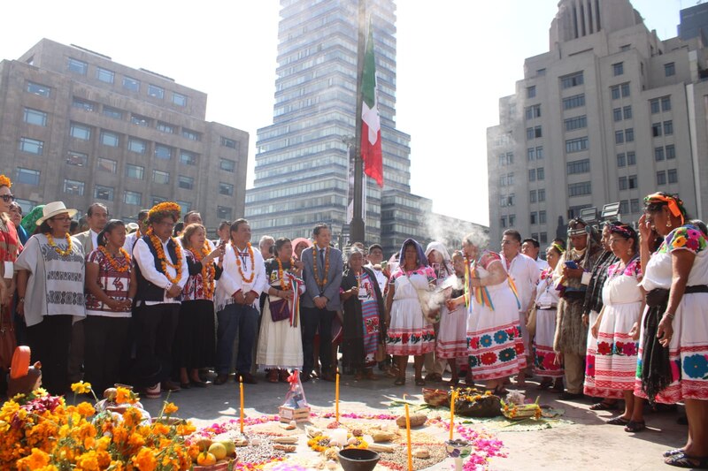 Celebración del Día de Muertos en la Ciudad de México