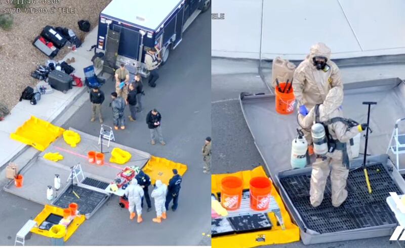 Desmantelan laboratorio biológico clandestino en Las Vegas