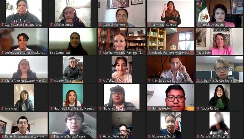 Reunión de trabajo virtual