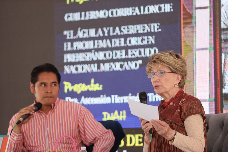 Presentación del libro "El águila y la serpiente. El problema del origen prehispánico del escudo nacional mexicano"