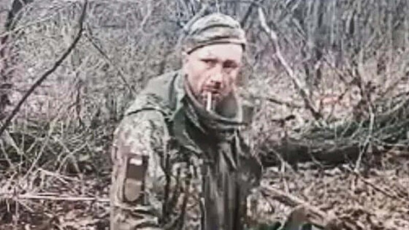 Soldado en el bosque