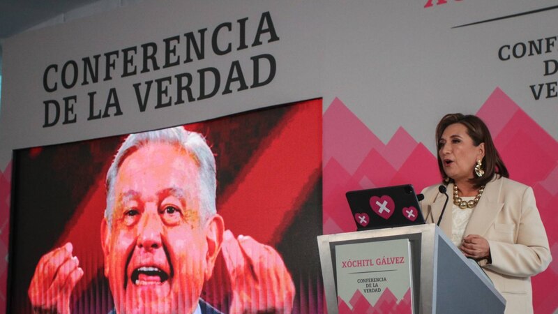 Xóchitl Gálvez en la Conferencia de la Verdad