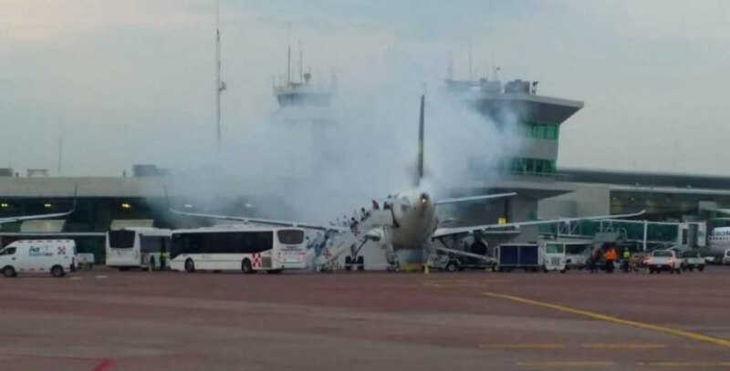 Accidente de avión en el aeropuerto de Lima
