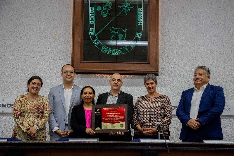 Entrega de acreditación internacional a la Licenciatura en Nutrición de la Universidad Autónoma de Chiapas