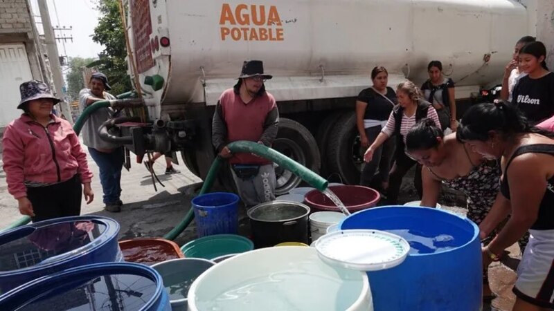 Escasez de agua en México