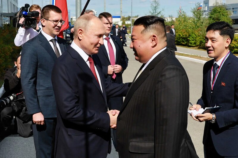Putin y Kim Jong-un se reúnen en Rusia