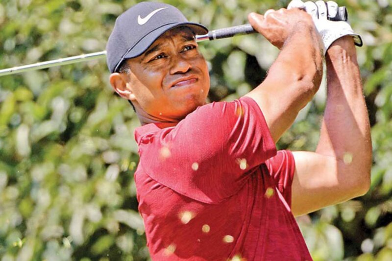 Tiger Woods en el Masters de Augusta