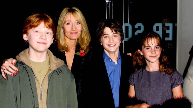 El elenco de Harry Potter en el estreno de la película