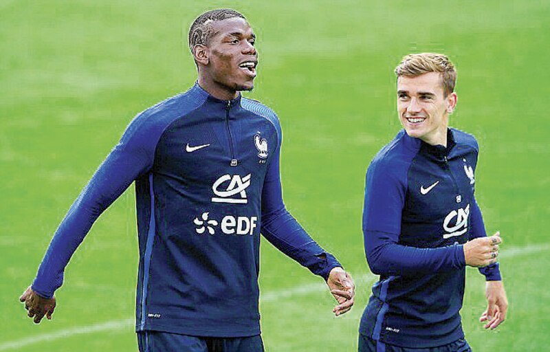 Pogba y Mbappé, la dupla letal de Francia