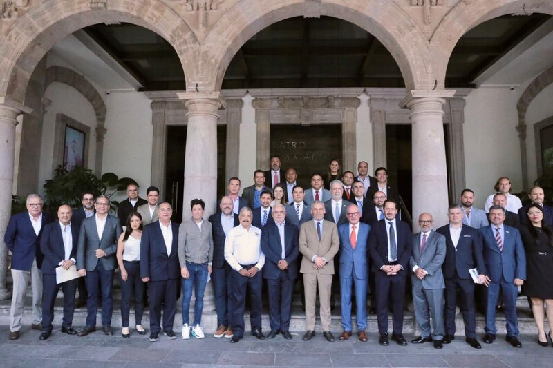 Reunión de trabajo del gabinete de seguridad de la Ciudad de México