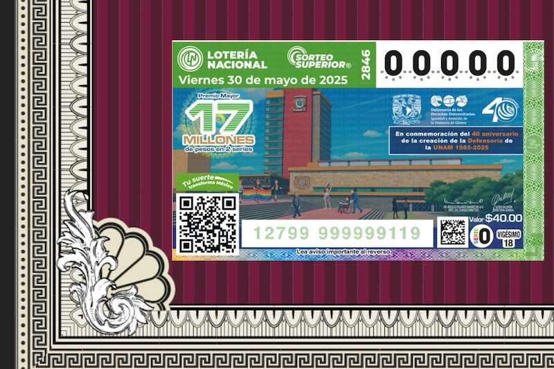 Sorteo Superior 2846 de la Lotería Nacional números ganadores