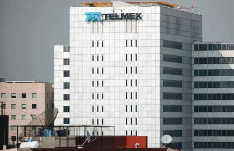 Edificio de Telmex en la Ciudad de México