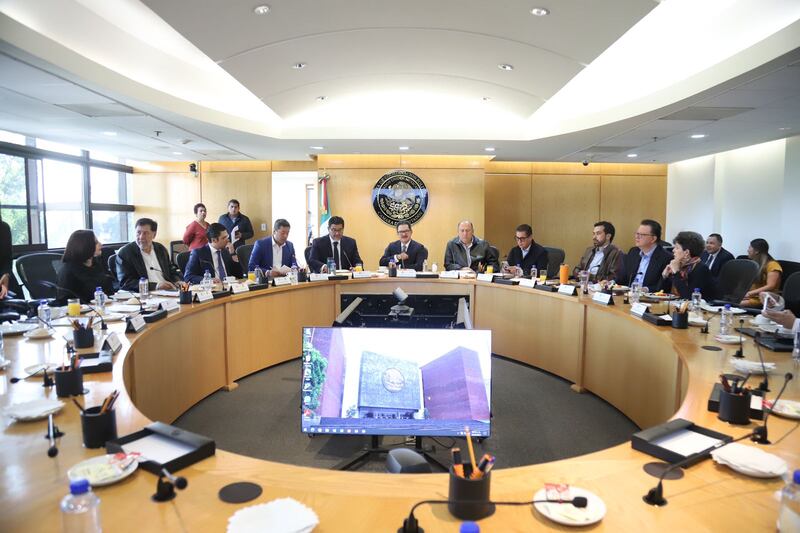 Reunión de trabajo del gabinete de seguridad