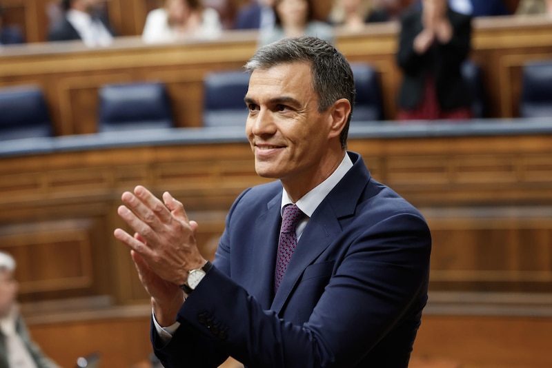 Pedro Sánchez, presidente del Gobierno de España