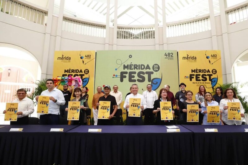 Presentación del Mérida Fest 2023