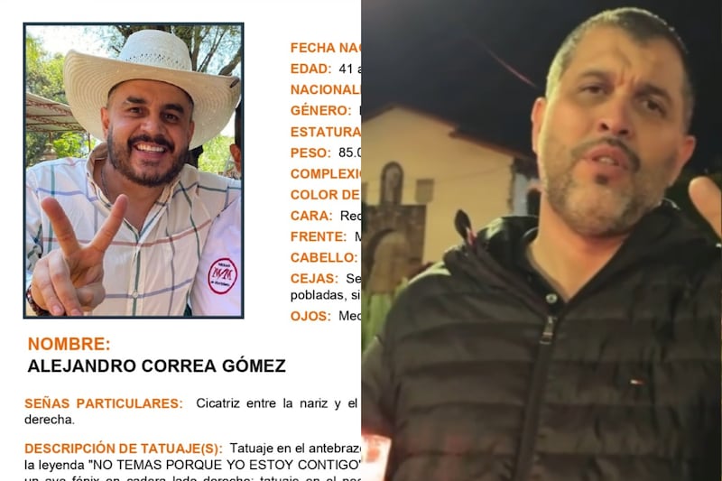 En un video reciente en redes sociales, Correa Gómez criticó a la presidenta Claudia Sheinbaum por el homicidio de Carlos Manzo, alcalde de Uruapan.