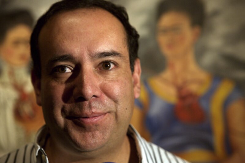 El artista plástico mexicano, Pedro Friedeberg.