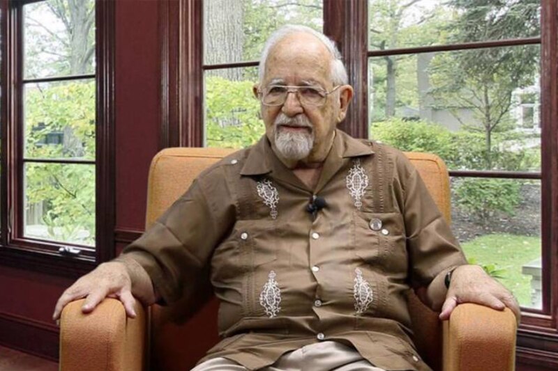 El profesor jubilado de la Universidad de Stanford, Paul R. Ehrlich, en su casa de Stanford, California.