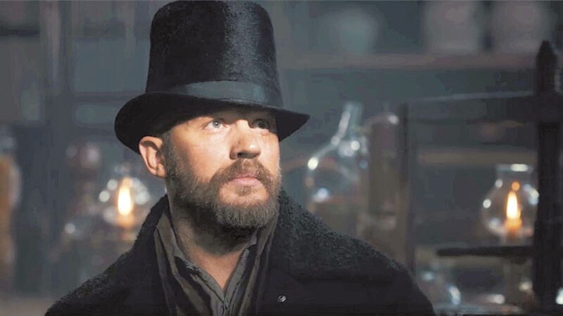 Tom Hardy en la serie Peaky Blinders