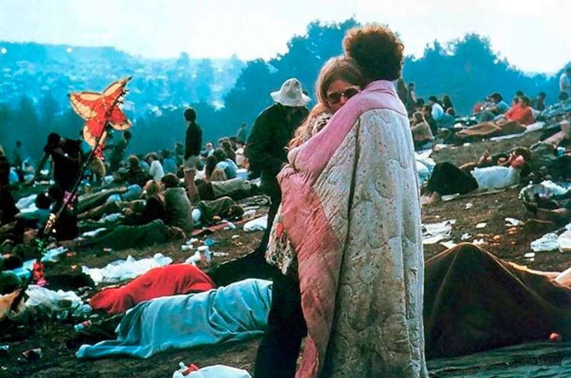 Amor y paz en Woodstock
