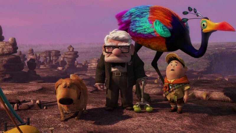 Escena de la película "Up" (2009)