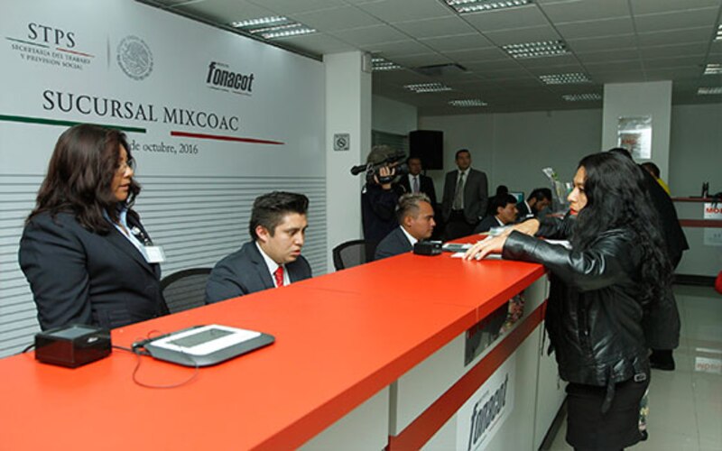 Inauguración de la sucursal Mixcoac del FONACOT