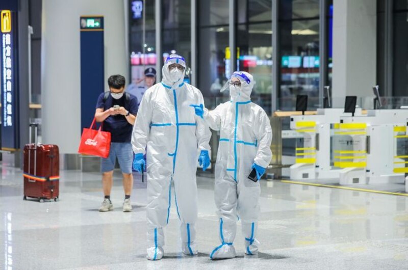 Protocolos de bioseguridad en el aeropuerto