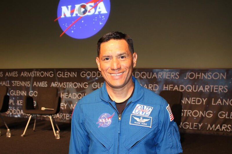 El astronauta Frank Rubio