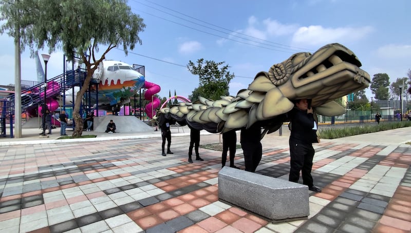 Quetzalcóatl, la serpiente emplumada