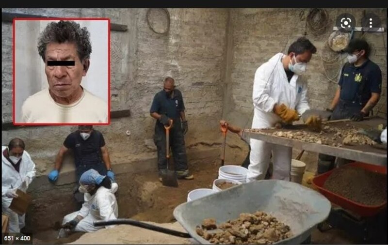 Encuentran restos óseos en la casa de un presunto asesino en serie