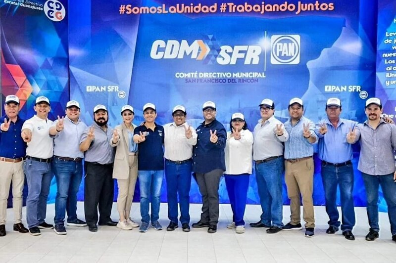 El Comité Directivo Municipal del PAN en San Francisco del Rincón refrenda su compromiso de trabajar unidos por el bien del municipio.