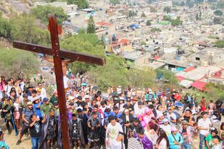 Más de 25 mil feligreses asistieron a los viacrucis en la GAM