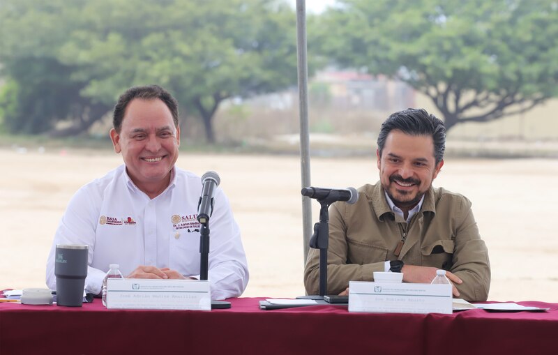 Reunión de trabajo para la construcción del Hospital General de Zona en Ensenada, B.C.