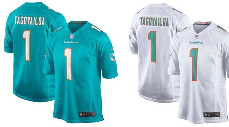 Jerseys de fútbol americano de los Miami Dolphins