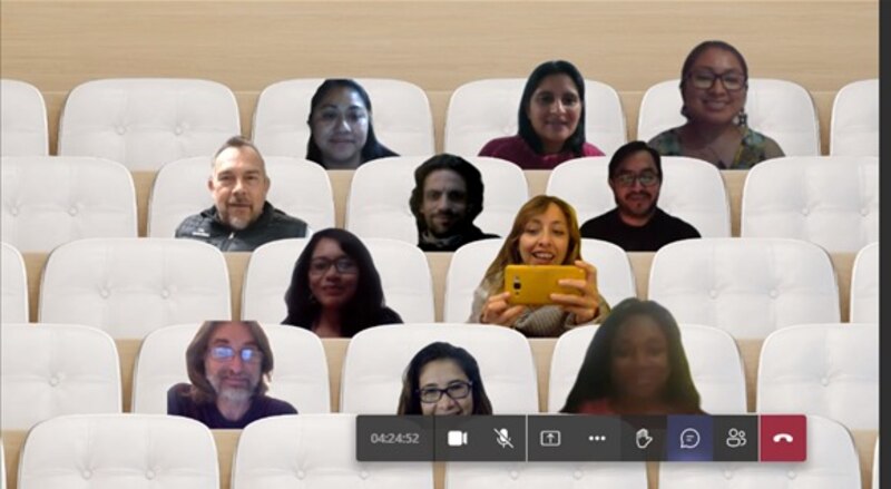 Reunión virtual por videoconferencia