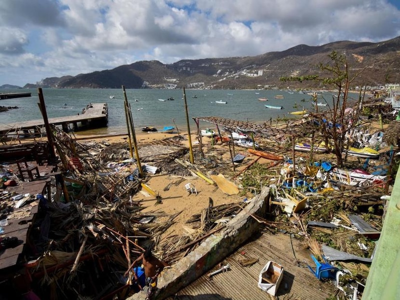 Devastación en Puerto Rico tras el huracán María