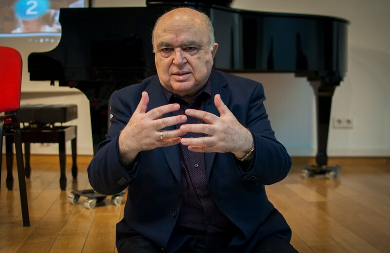 El pianista argentino Daniel Barenboim