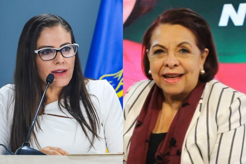 Fany Lorena Jiménez Aguirre y Celia Maya García. Ambas candidatas se encontrarían en "empate técnico" con la mayoría de los votantes faltantes por definir su intención de elección.