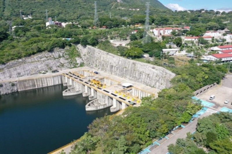 centrales hidroeléctricas del sistema Grijalva en Chiapas