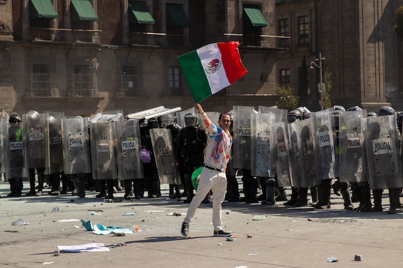 La Crónica Visual de la histórica marcha de la Generación Z