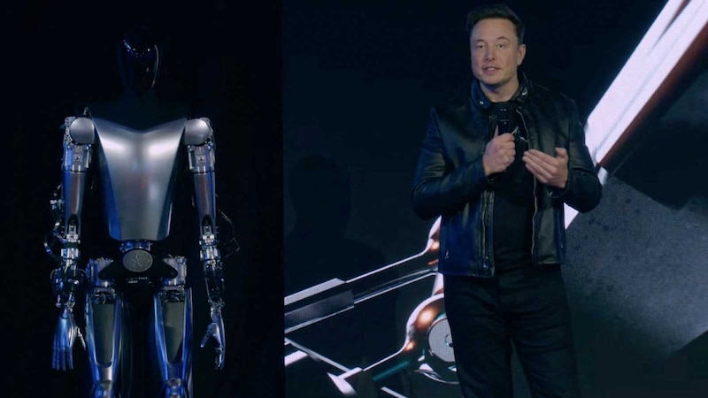 Elon Musk presenta el robot humanoide Tesla Bot