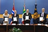Diplomacia privilegia el diálogo: canciller; SRE, UNAM y Noruega unen esfuerzos a favor de la paz