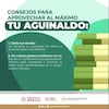 Consejos para administrar el aguinaldo