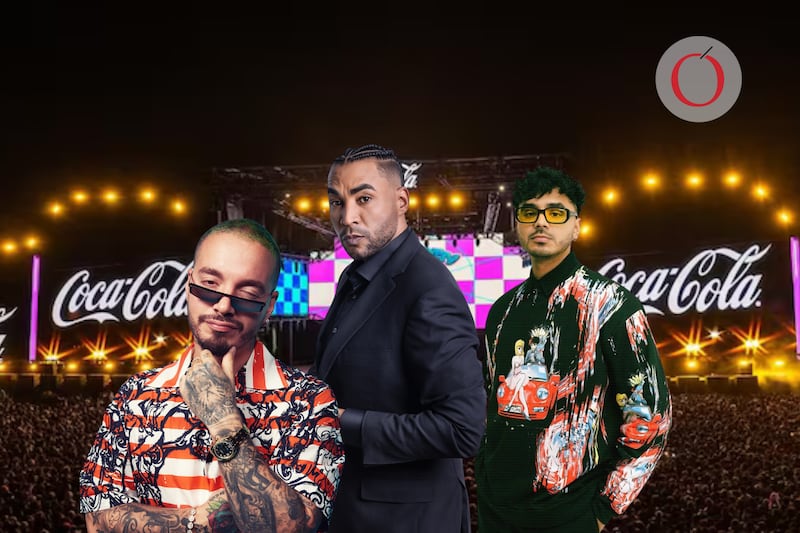 J Balvin. Don Omar y Álvaro Díaz