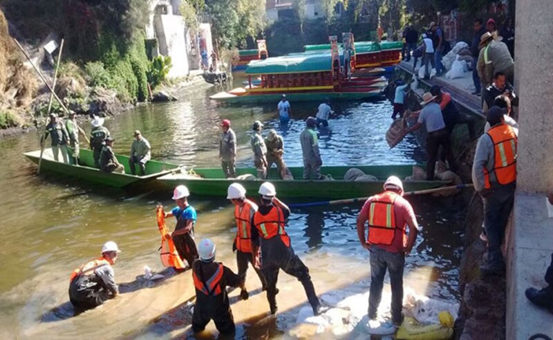 Limpieza del río